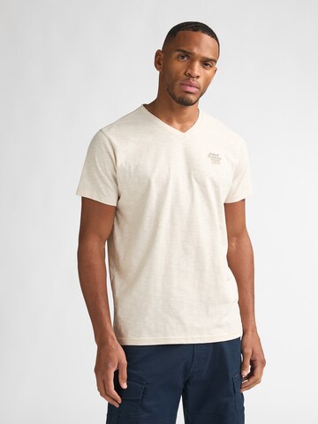 Petrol Industries - Camiseta en blanco: frente