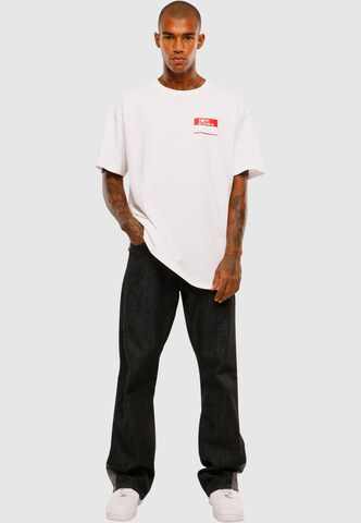 T-Shirt 'Hey! My Name Is' MT Upscale en blanc