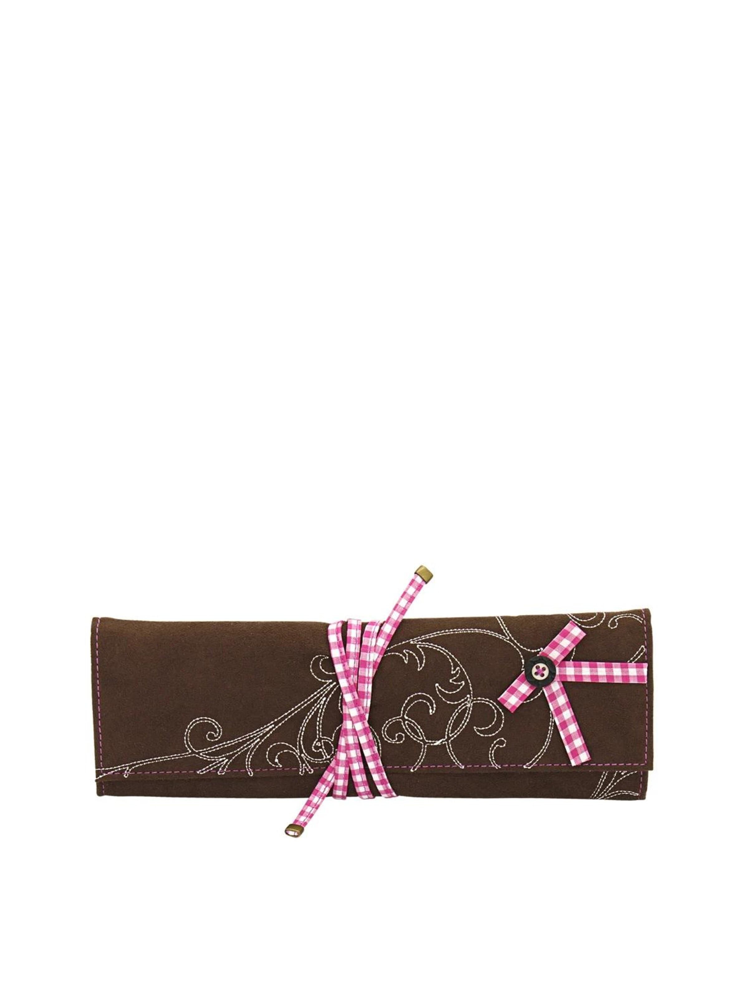 Friedrich23 Etui 'BAVARIA Schmuckrolle'‌‌‌‌‌‌‌ in Pink: Vorderseite