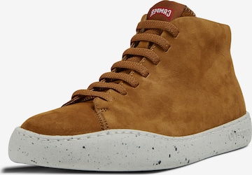 CAMPER Sneakers hoog ' Peu Touring ' in Bruin: voorkant