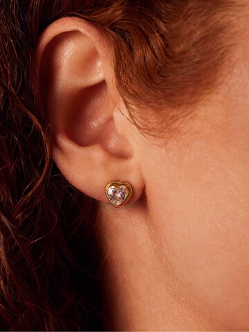 Lucardi Earrings 'Weinlese' in Gold: front