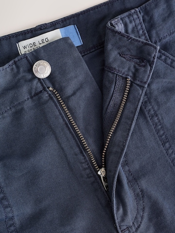 Wide Leg Jeans cargo Next en bleu
