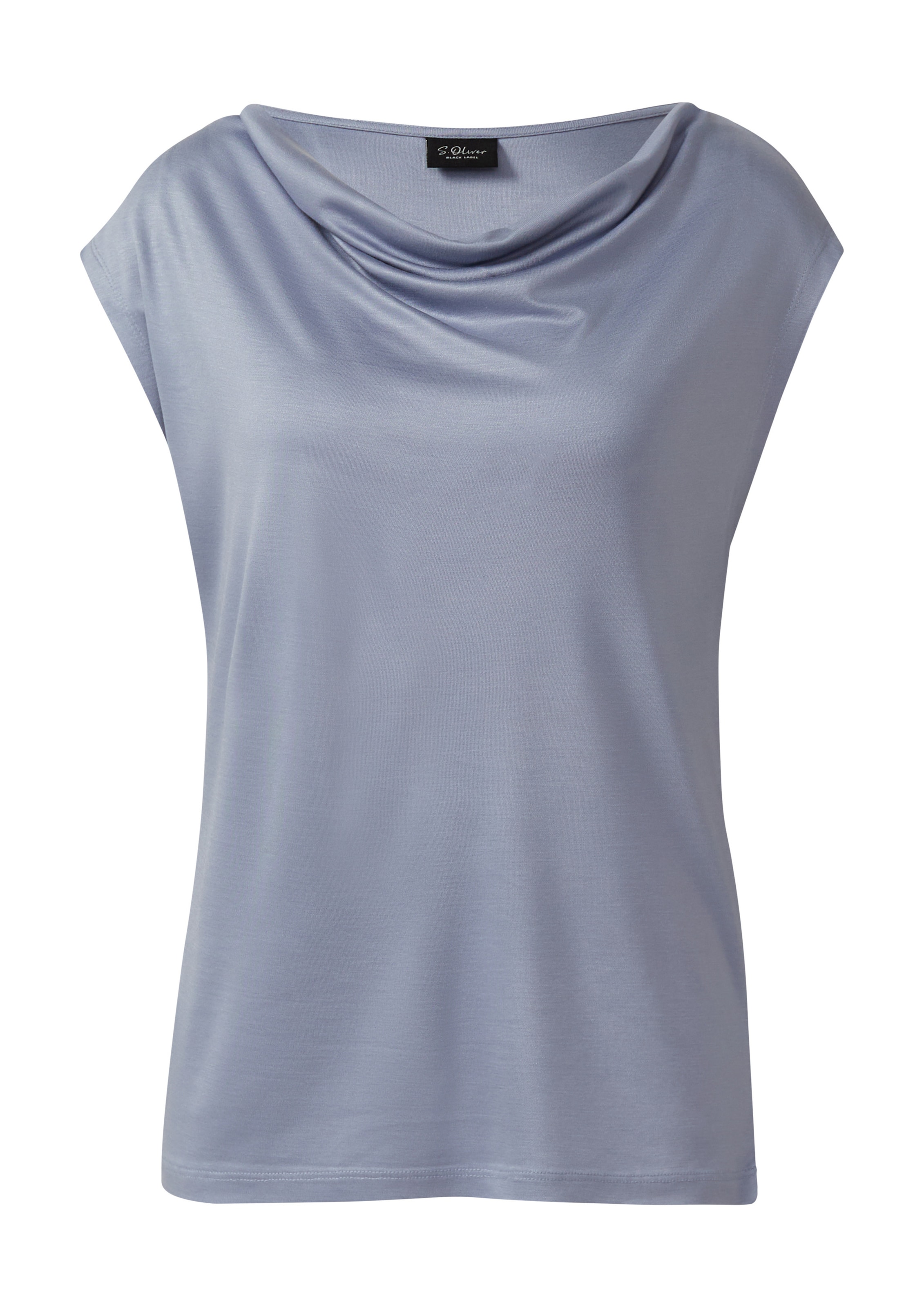 s.Oliver Shirt in Blauw: voorkant