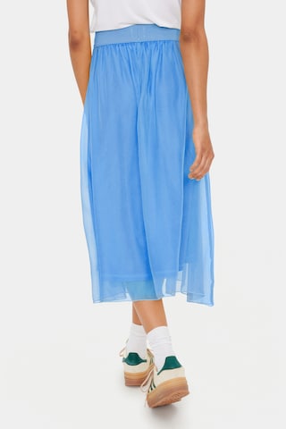 SAINT TROPEZ Skirt 'Coral' in Blue