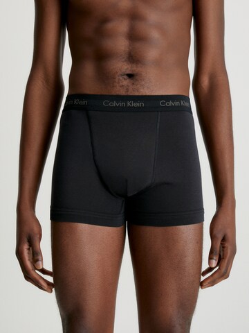 Regular Boxeri de la Calvin Klein Underwear pe negru: față
