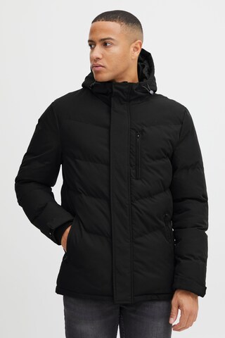 INDICODE JEANS Winterjacke in Schwarz: predná strana