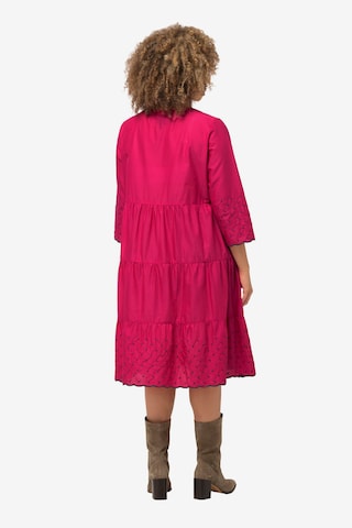 Ulla Popken Blusenkleid in Pink