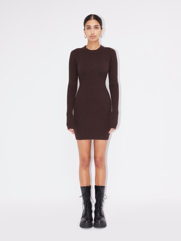 LeGer by Lena Gercke Knitted dress in Brown