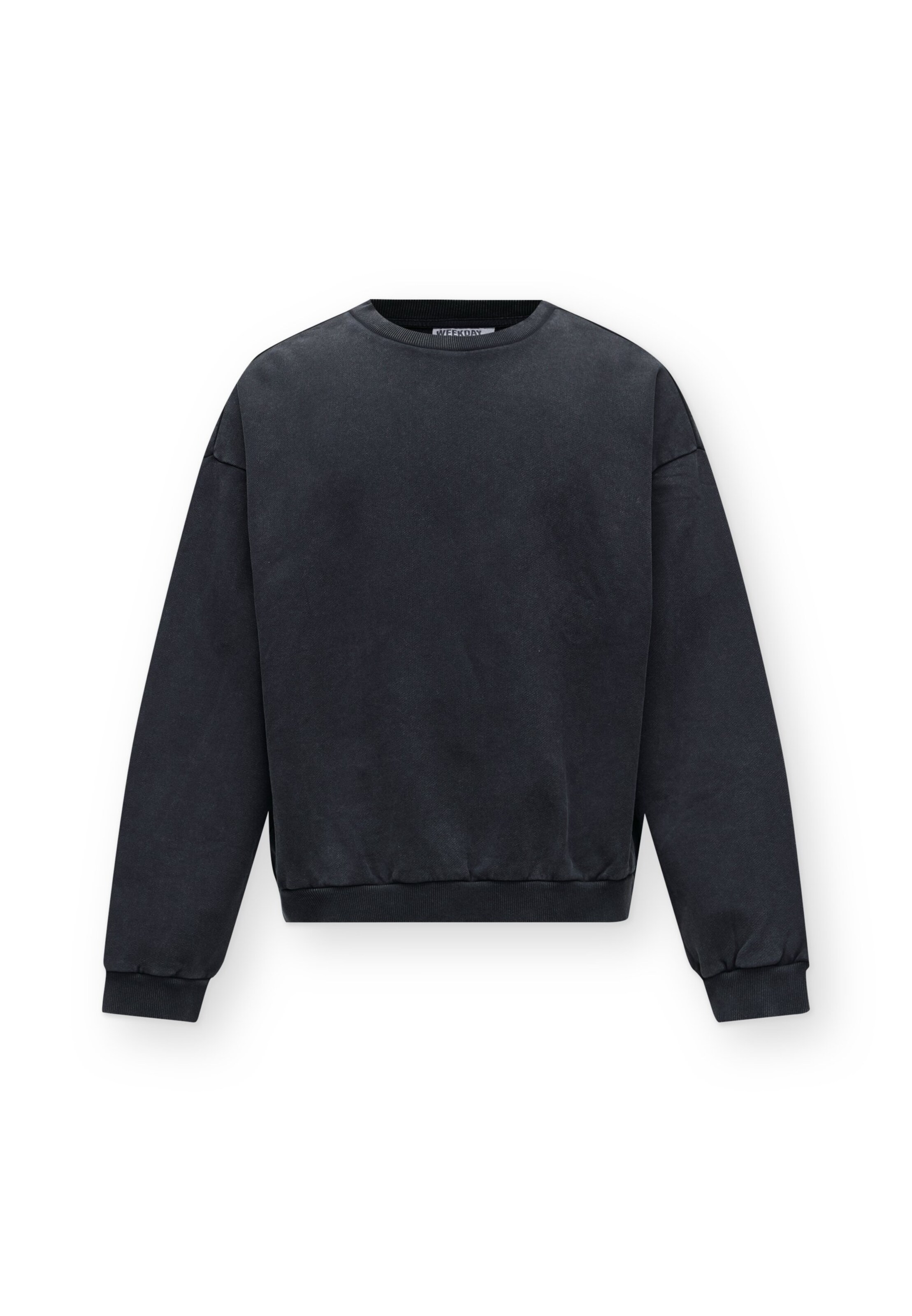 Felpa di WEEKDAY in nero: frontale
