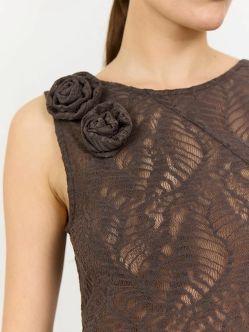 Levete Room Kleid in Braun