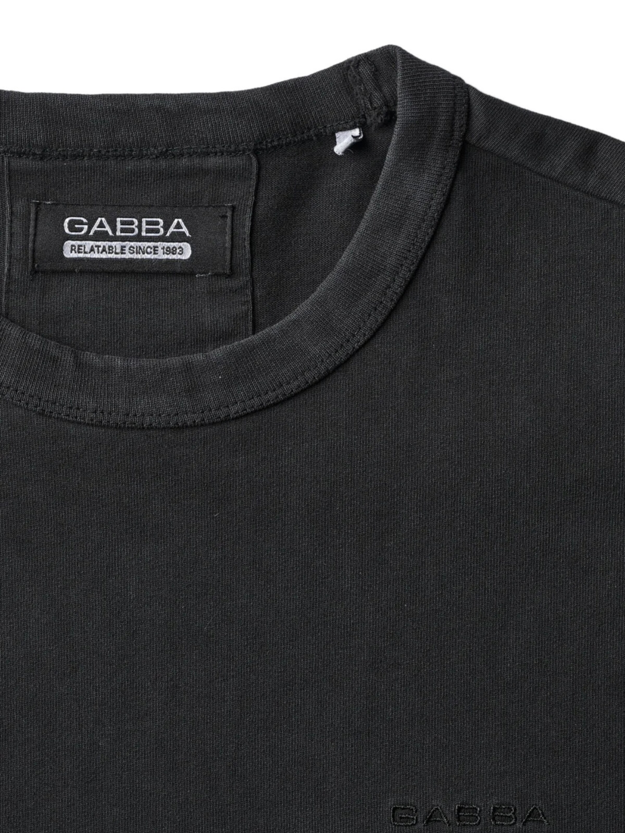 GABBA Tričko 'Nigel' – černá