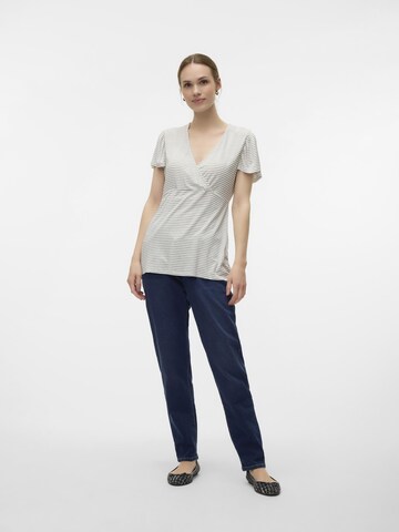 T-shirt 'MLAlison' MAMALICIOUS en blanc