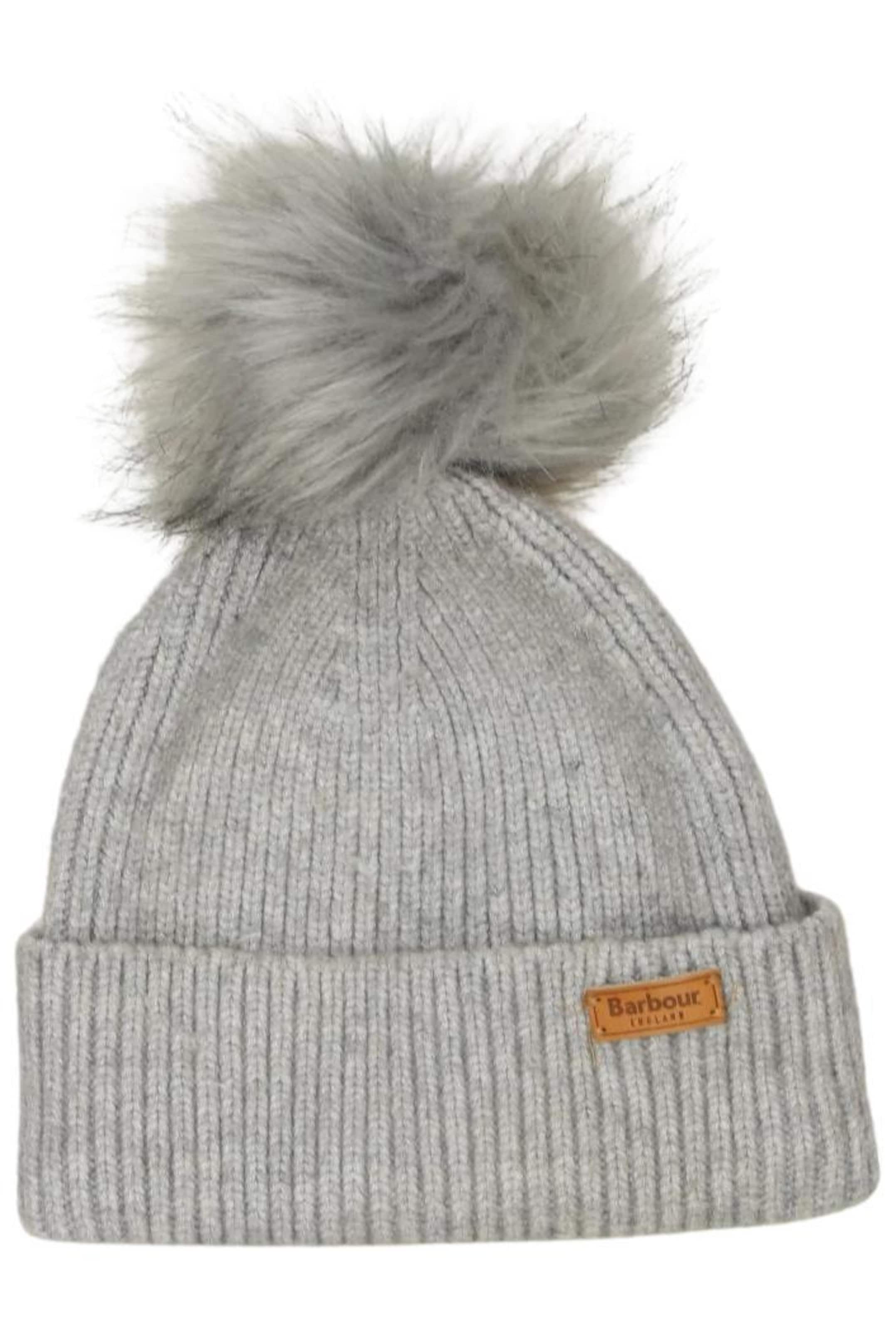 Barbour Hut oder Mütze One Size in Grau: Vorderseite