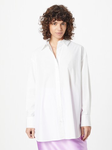 Camicia da donna di River Island in bianco: frontale