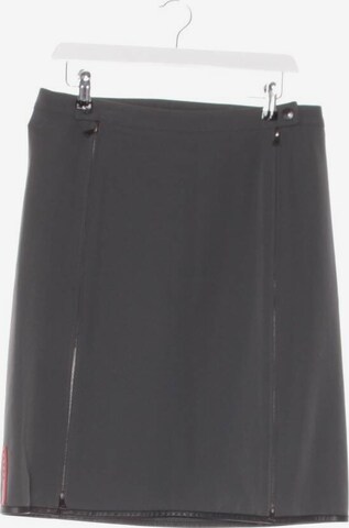 PRADA Skirt in XL in Grey: front