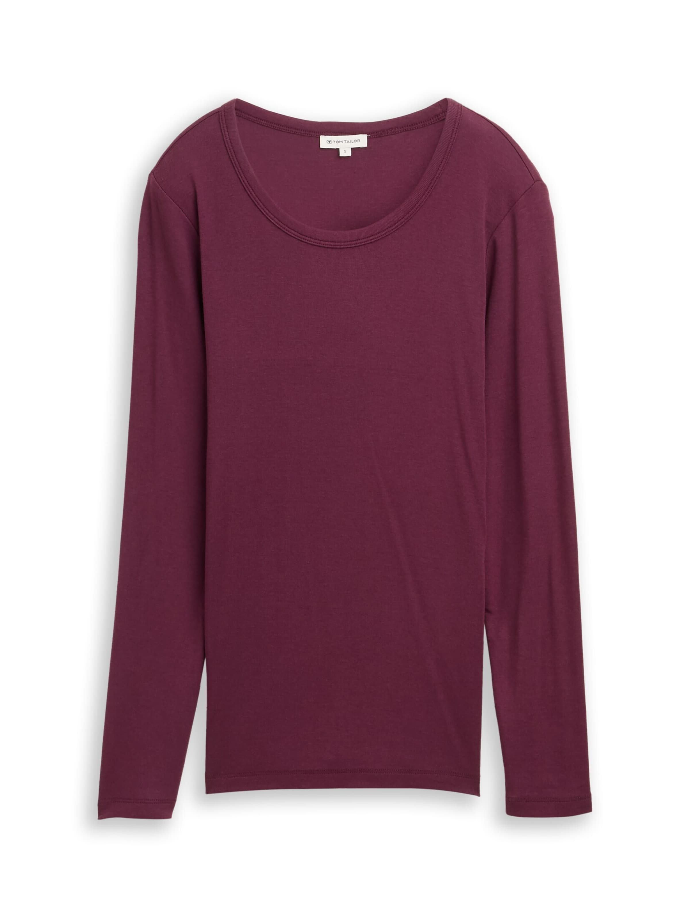 TOM TAILOR Shirt in Lila: Vorderseite