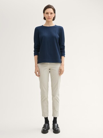 Sweat-shirt TOM TAILOR en bleu