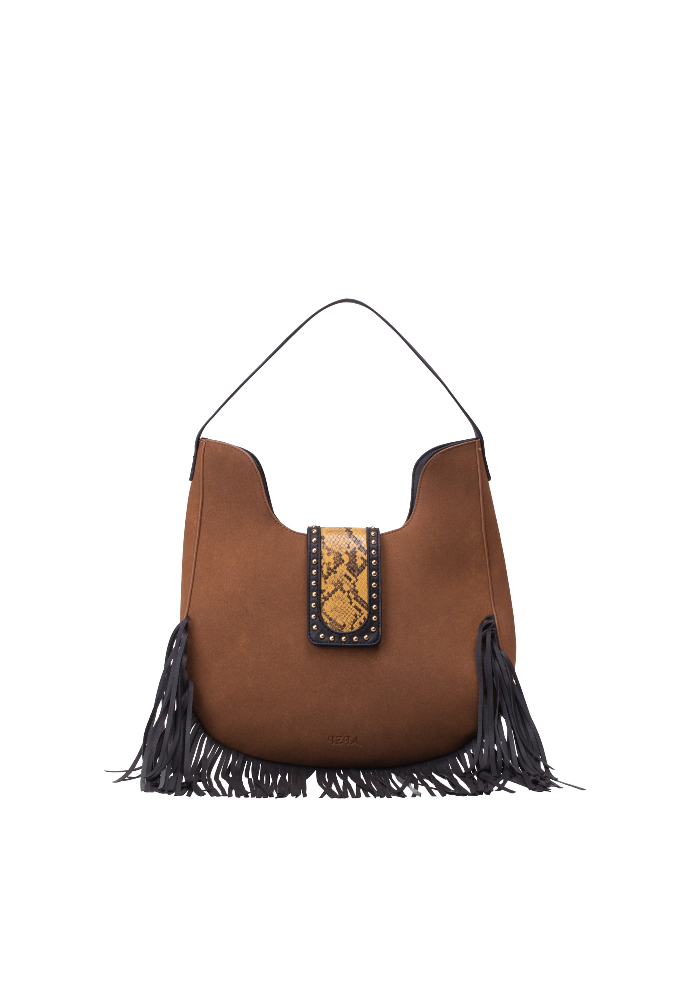 IZIA Kabelka na rameno - Hnedá: predná strana