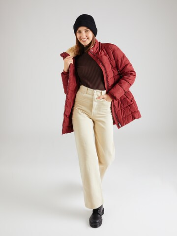 ONLY - Abrigo de invierno 'CAMILLA' en rojo