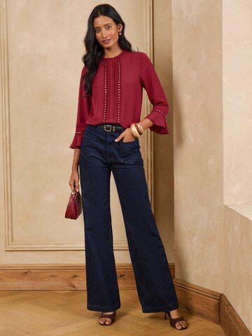 love & roses Bluse i rød
