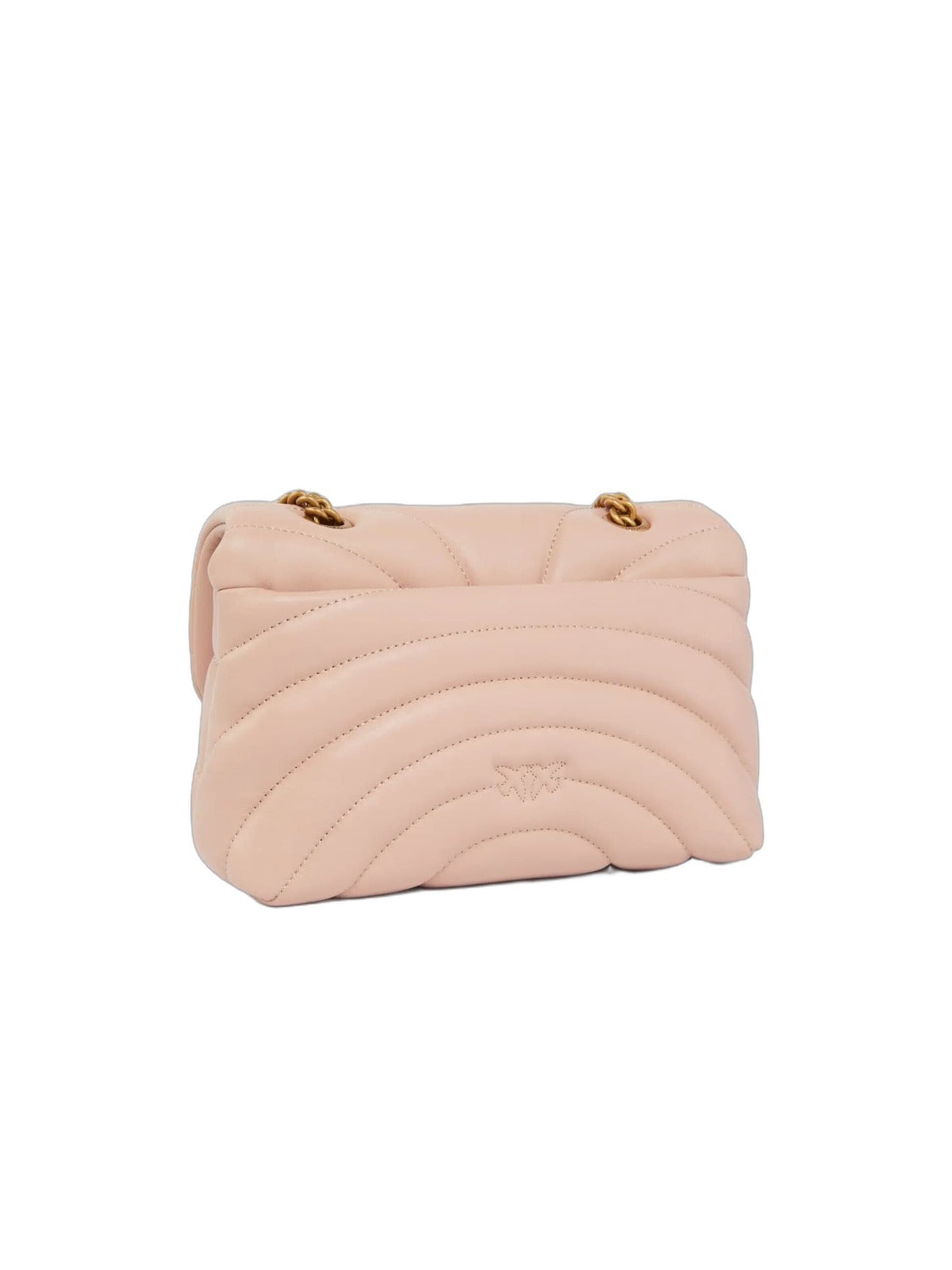Sacs à main 'Pinko Sac Rabat Love Puff Mini Cl Sheep Nappa Rose' PINKO en rose