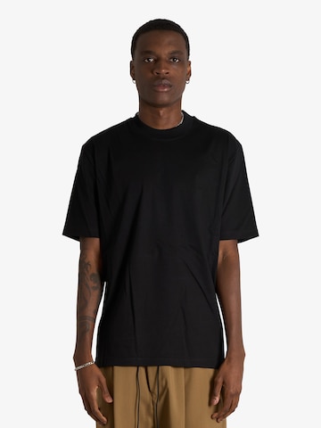 T-Shirt Yes London en noir : devant