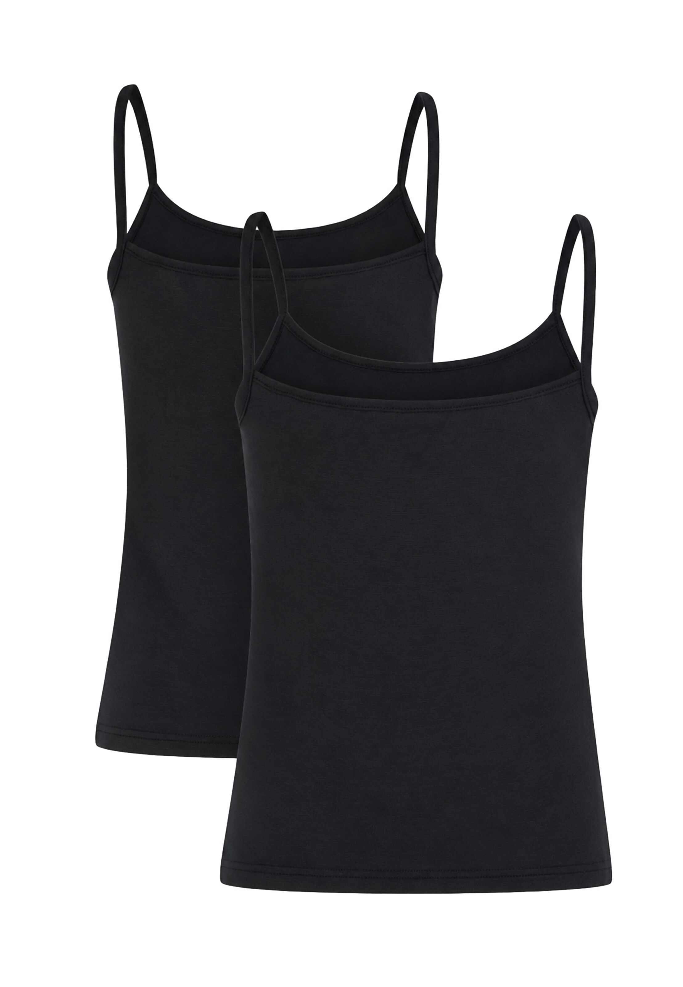 Maglietta intima di CC DK in nero: frontale
