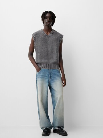 Bershka Ujjatlan pulóverek - szürke