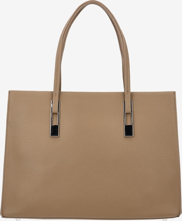 Usha - Bolso de mano en gris: frente