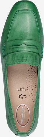 TAMARIS Classic Flats in Green