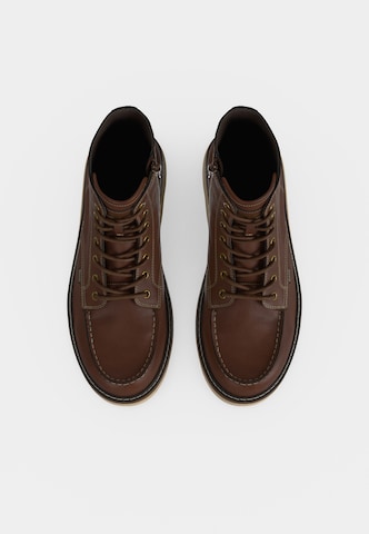 Blauer.USA Buty sznurowane w kolorze brązowy