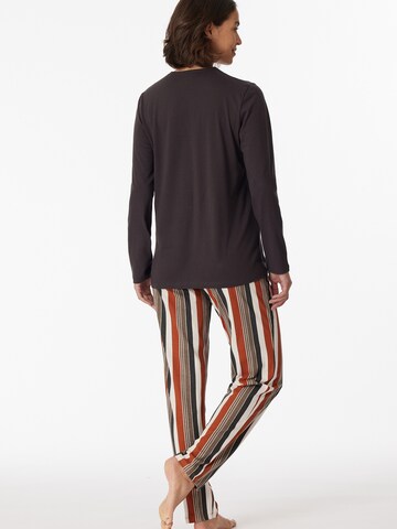SCHIESSER Schlafanzug ' Comfort Nightwear ' in Grau