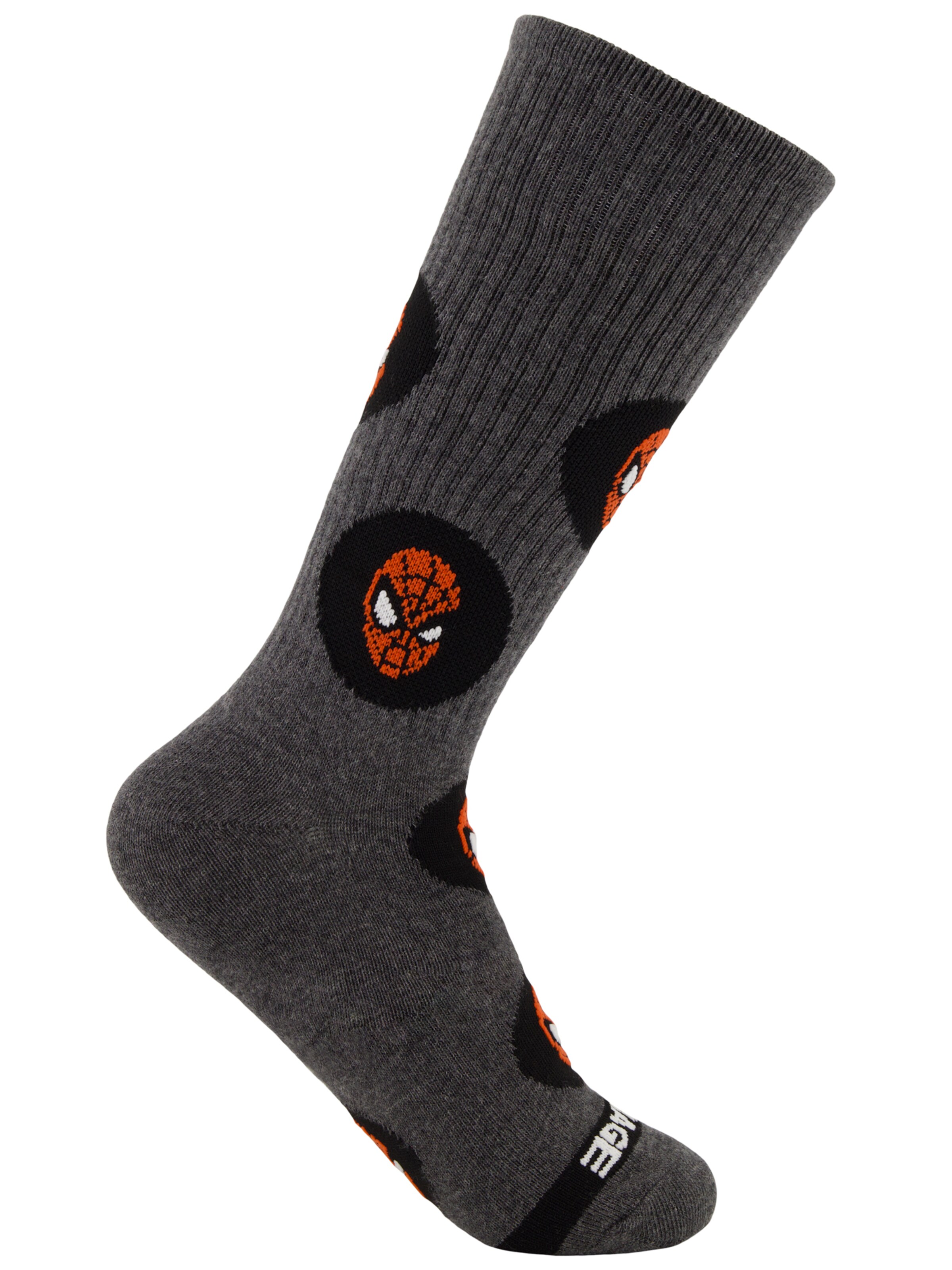 Chaussettes 'Marvel Comics' DISNEY en gris