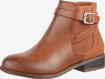 Bottines Elara en marron : devant
