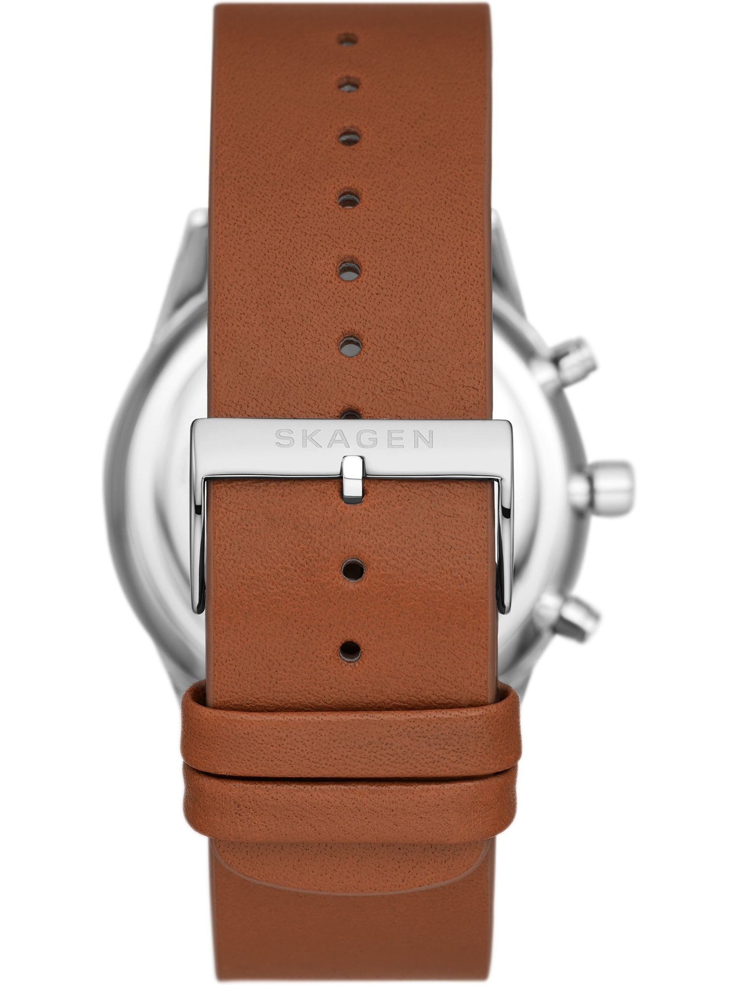 SKAGEN Analoguhr in Braun