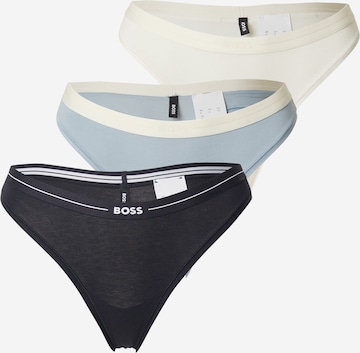 BOSS Stringi w kolorze niebieski: przód
