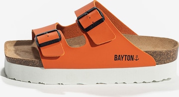 Mule 'JAPET' Bayton en orange : devant