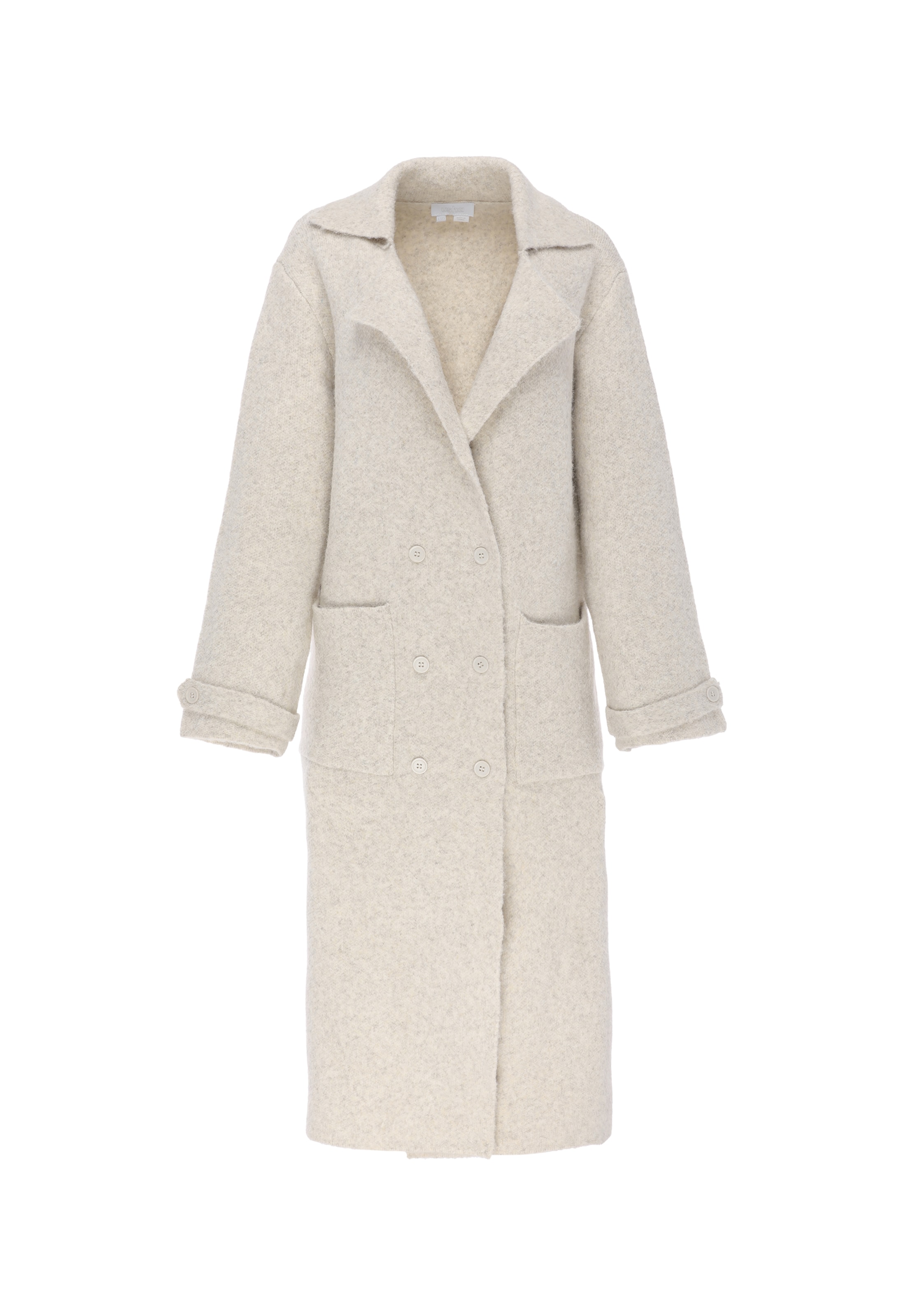 usha WHITE LABEL Tussenmantel in Beige: voorkant