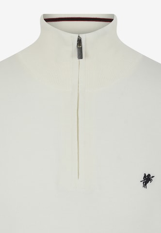 DENIM CULTURE Sweater 'Lucio' in White