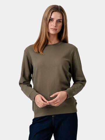 TEESHOPPEN Sweatshirt in Green: front