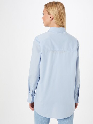 Abercrombie & Fitch Bluse in Blau