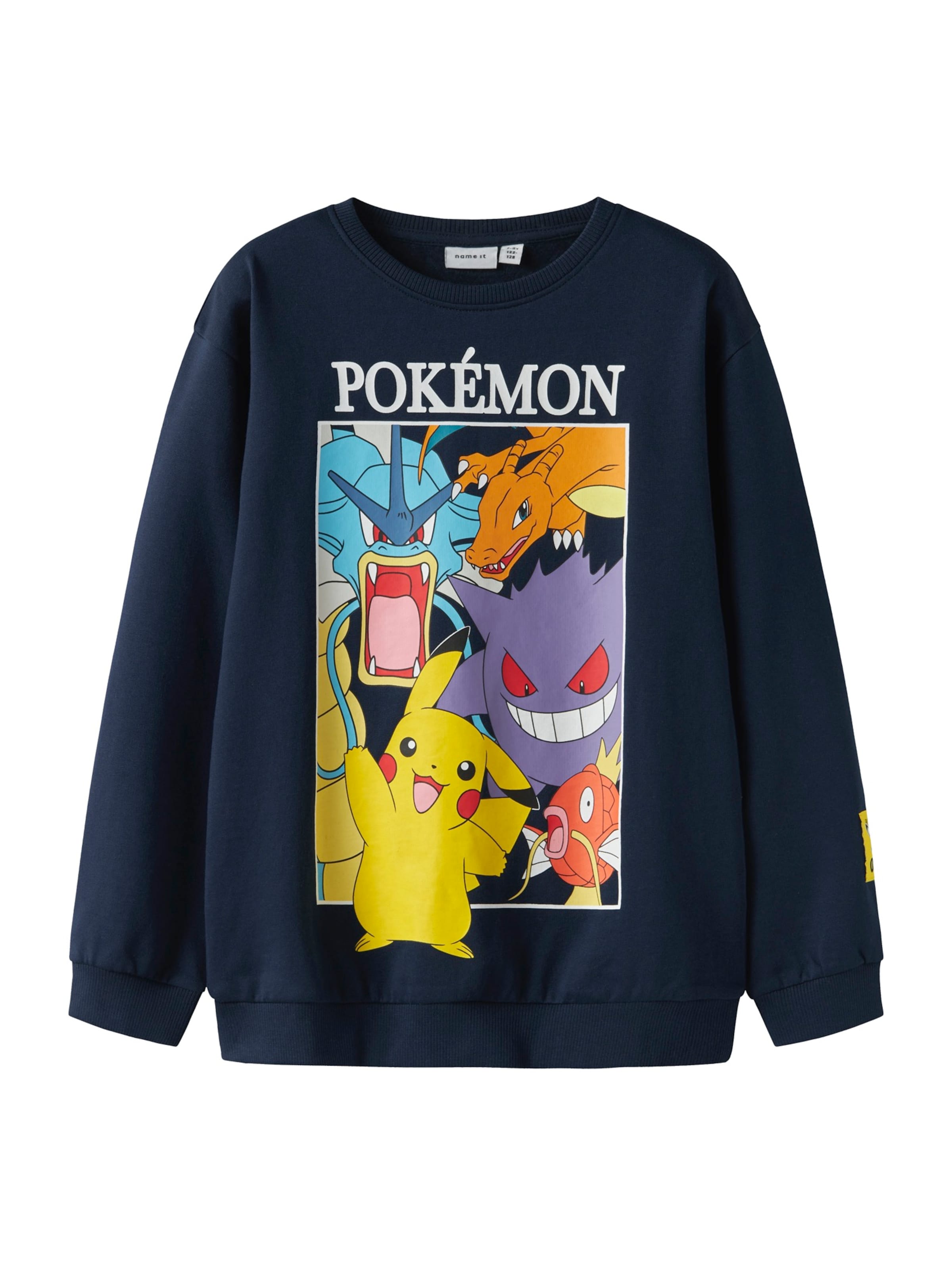 NAME IT - Sudadera 'NKMJobi Pokemon' en azul: frente