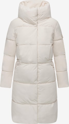 Cappotto invernale 'Wolkenkuss 14' di NAVAHOO in beige: frontale