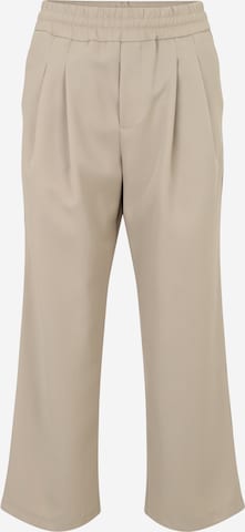 Regular Pantalon à pince TOPSHOP Petite en beige : devant