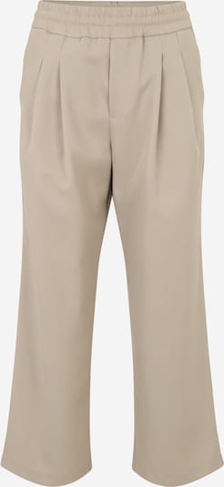 TOPSHOP Petite Pleat-Front Pants in Ecru, Item view