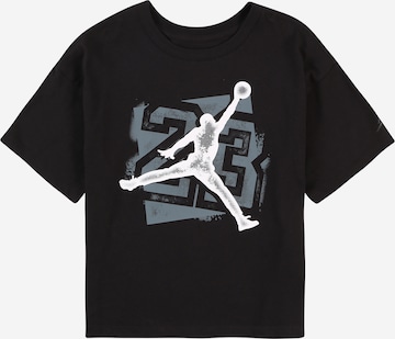 juoda Jordan Marškinėliai: priekis