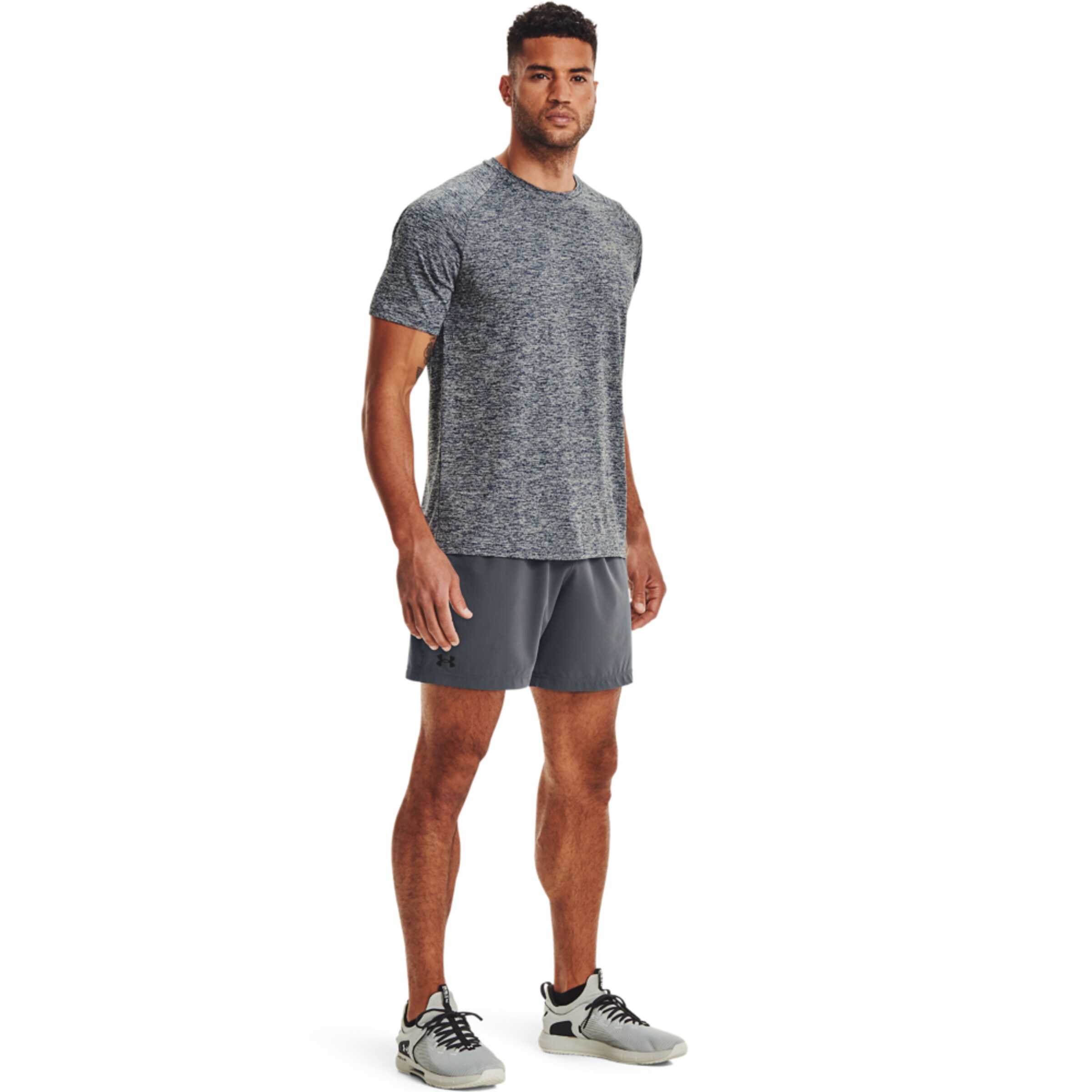 UNDER ARMOUR Regular fit Λειτουργικό μπλουζάκι 'Tech 2.0' σε μπλε