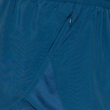 UNDER ARMOUR Regular Workout Pants 'FLY BY' in Blue
