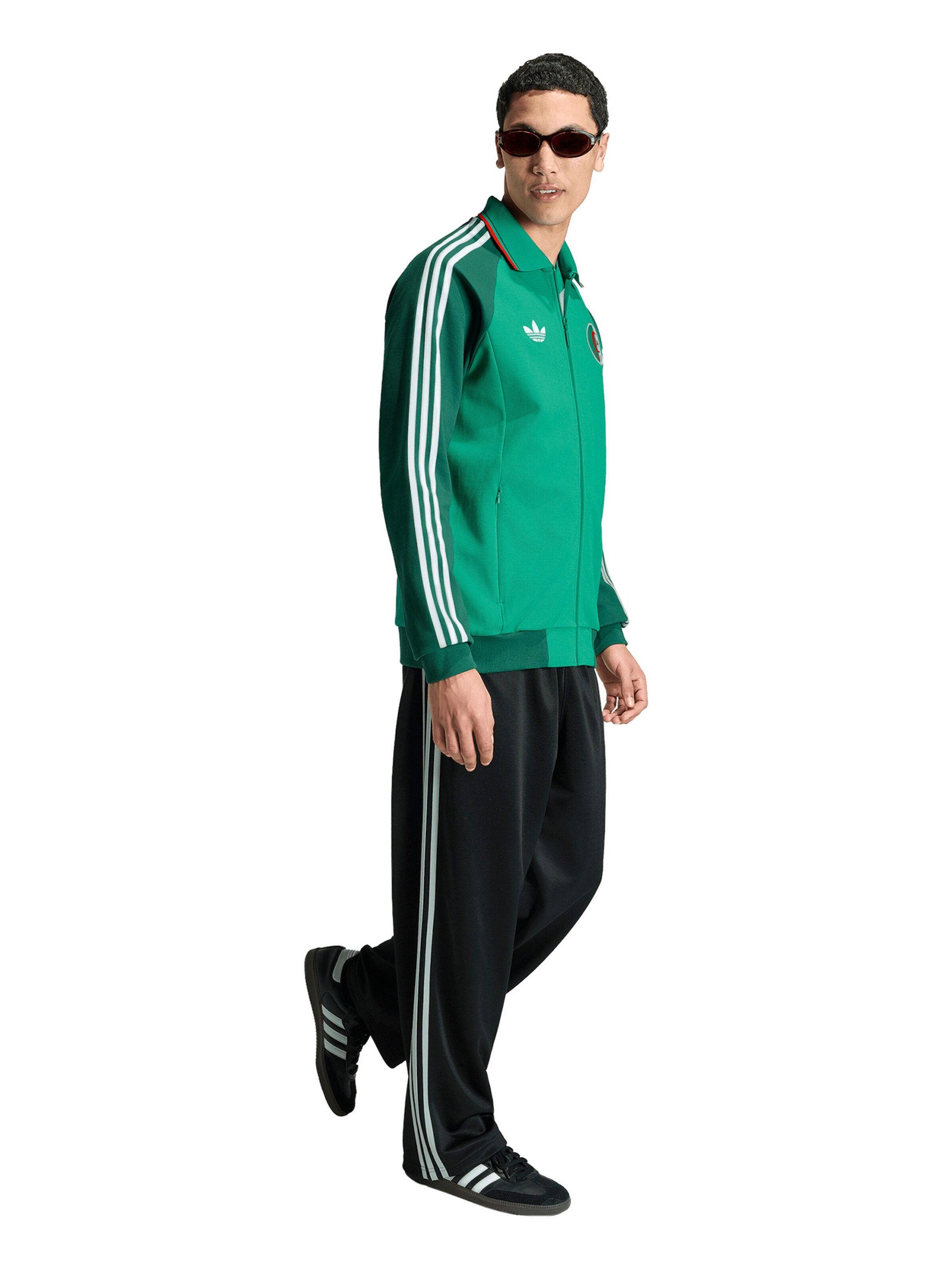 ADIDAS PERFORMANCE Sportovní mikina 'FAF A' – zelená