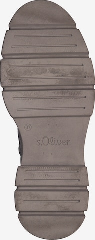 s.Oliver Ankelstøvletter med snøring i grå